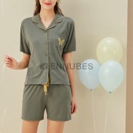 Pijama Estampado Mariposa Mujer Verano