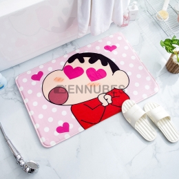 Alfombra Antideslizante Lavable de Crayon Shin-chan Dibujos Animados para Bebé