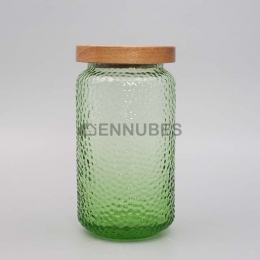 Tarros Altos Estampado de Figuras Nórdico