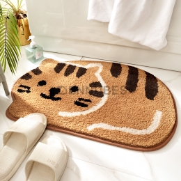 Alfombra Lavable de Baño de Estilo Animal para el Hogar