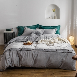 Fonda Nórdica con Bordado Cursiva