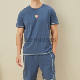 Pijamas Hombre Verano Estampado Balón