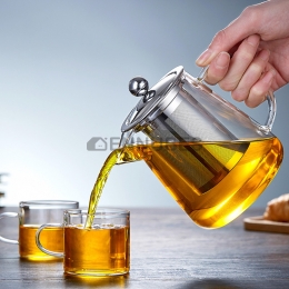 Tetera Sencilla de Vidrio Espesada