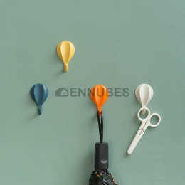 Gancho de Ventosa con Cojinete de Pared