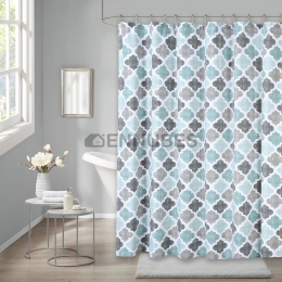 Cortinas de Baño Con Estampado Corona