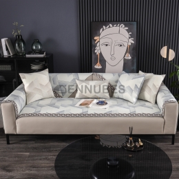 Funda de Sofá Geométrica Moderna y Minimalista para Verano