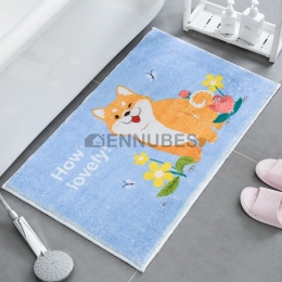 Alfombra Lavable Antideslizante Suave de Perro para Bebés