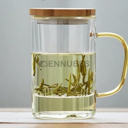 Taza con Filtro de Té Resistente al Calor