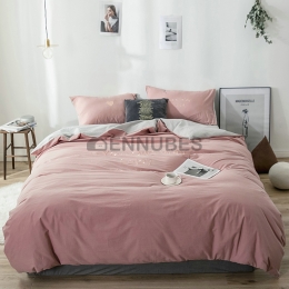 Funda Nórdica de 100% Algodón con Diseño Bordado