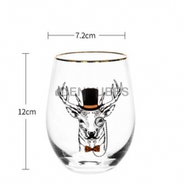 Vasos de Cristal Creatividad  Estilo Nórdico