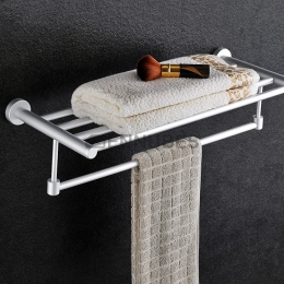 Toallero de Aluminio sin Perforación para Baño