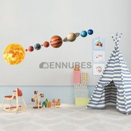 Pegatinas de Estampados de Sistema Solar