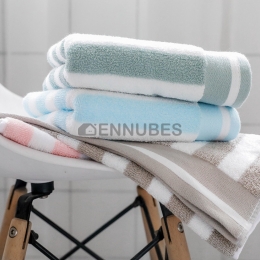 Toalla Nueva de Algodón a Rayas Frescas