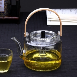 Tetera de Cristal para Uso Doméstico con Asa