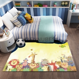 Alfombra Bebé de Escalada para Niños Casa de Dibujos Animados