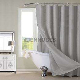 Cortinas de Baño Impermeable Con Puntos