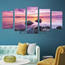 Pegatinas de Pared de Ideas para Lago Rosa