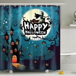 Cortinas de Baño de Halloween
