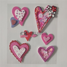 Pegatinas Creativas De Corazón