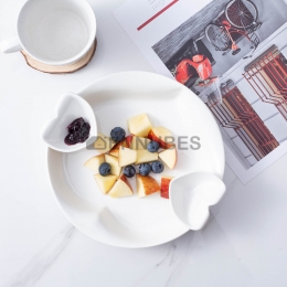 Platos de Aperitivo Salsa Frutas Cerámica Creativos y Sencillos