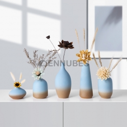 Jarrón Pequeño de Cerámica Nórdico para el Salón