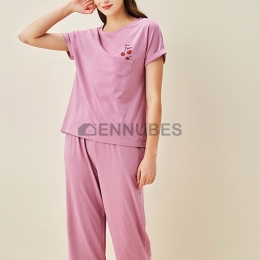 Pijamas Mujeres Estampado Cereza