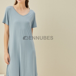 Pijamas Verano Camisón Suelto Mujeres