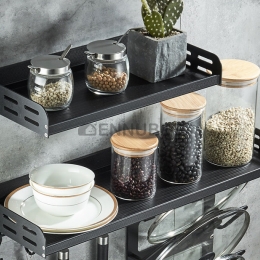 Estante de Cocina Mejor Ancho Sin Perforaciones Almacenamiento