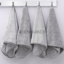 Toalla Absorbente de Fibra de Carbón de Bambú Coral