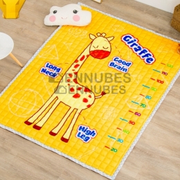 Alfombra Lavable Antideslizante Gruesa de Algodón para Bebés