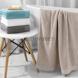 Toalla de Baño de Algodón para el Hogar Sencilla y Conveniente