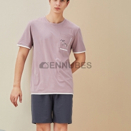 Pijamas Hombre Verano Traje Transpirable