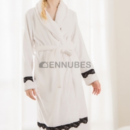 Pijama Franela Mujer Albornoz