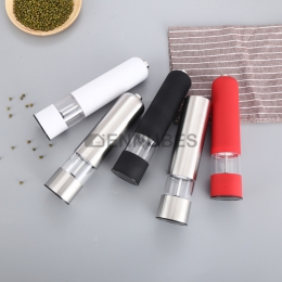 Molinillo de Sal y Pimienta Eléctrico de Acero Inoxidable