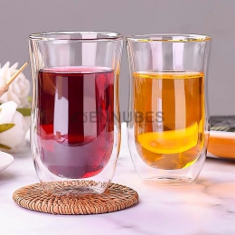 Vaso de Doble Cristal Anticalcáreo para las Manos