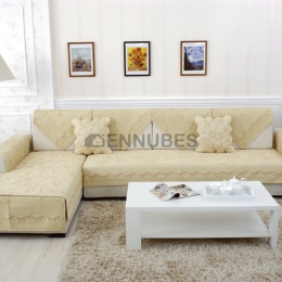 Cojín de Sofá Acolchado con Rosa de Algodón de Doble Cara