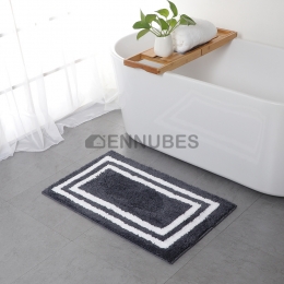 Alfombra Baño Antideslizante en Zigzag