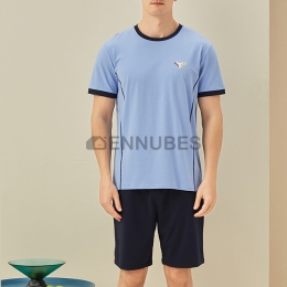 Pijamas Hombre Azul Verano