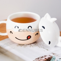 Taza Animal Creativa Dibujos Animados en 3D Vacas