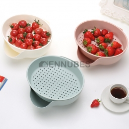 Plato de Fruta de Doble Capa Desmontable Creativo