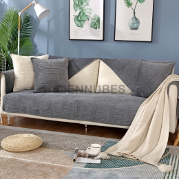 Cojín de Sofá Moderno y Minimalista de Color Sólido de Moda