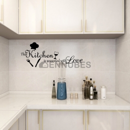 Adhesivos de Pared Ingleses de Cocina y Sala