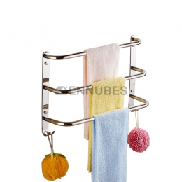 Estante de Baño Perforado Colgante de Pared Sin Perforaciones