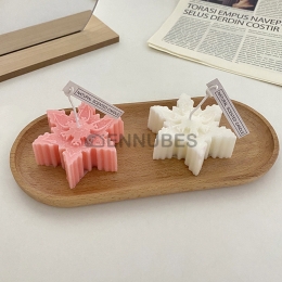 Vela Perfumada Copo de Nieve Personalizada