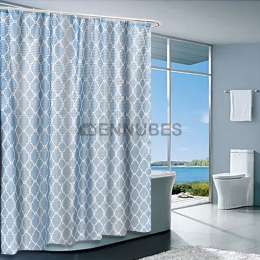 Cortinas de Baño Con Diseño Simple