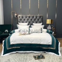 Funda Nórdica de 100% Algodón combinado con el Estilo de Hotel