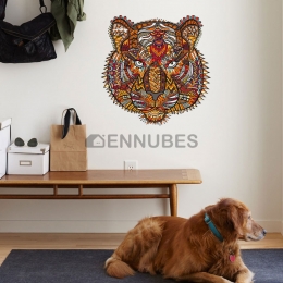 Adhesivos de Tigre de Colores para la Pared