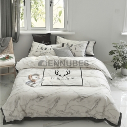 Funda Nórdica de 100% Algodón con Cornamenta